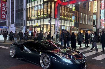 Aired out 488 Spider in Shinjuku, Tokyo