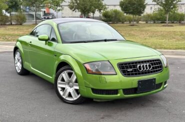 Green USDM 2006 Audi TT with a 6 speed. The official car of....?