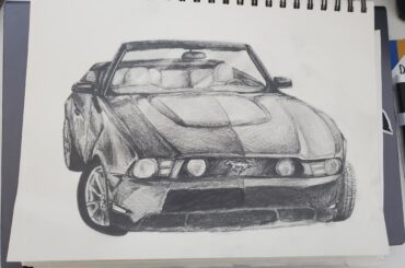 Still getting the hang of drawing cars