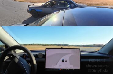 Tesla's Full Self-Driving Swerves To Avoid A Sideswipe In This Test