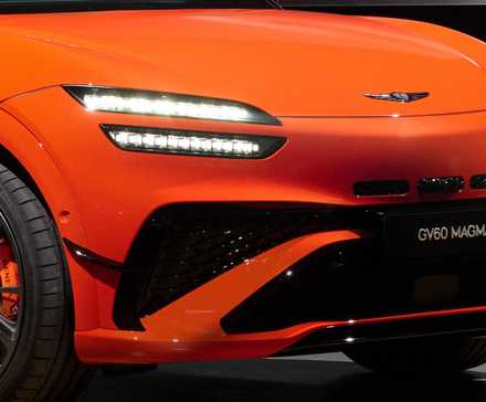 Genesis GV60 Magma Close View Front