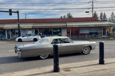 Saw a nice 1960s Cadillac DeVille Convertible in Lake Oswego, Oregon!