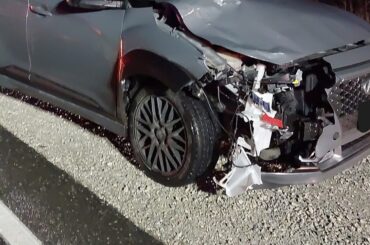 Two Injured & One Facing Charges After E-Bike Struck by Vehicle on Highway 6-10