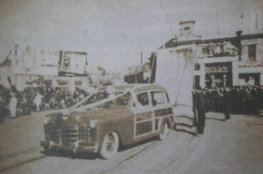 This 1951 “Woody” Station Wagon created by Tianjin Auto Repair Works is recognized as one of the very first cars created by the People’s Republic of China; It was built on a Dodge chassis and sported a Chinese made 4-cylinder engine. Possibly a total of four of these woody wagons were produced.