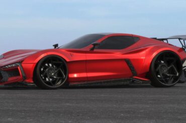 chevrolet corvette c6 with valarra kit