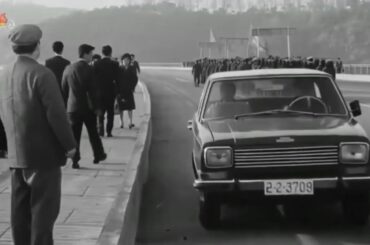 This is the Paektusan created by Sungri Motor Plant in North Korea. The Paektusan made its first public appearance at the 1978 Industrial & Agricultural Exhibition in Pyongyang; in following years these cars could be spotted in several North Korean films. The car is most likely based on a GAZ Volga.