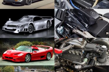 McLaren F1, Mercedes CLK GTR, Ferrari F50 and Lamborghini Diablo GT are some of the most iconic V12 cars ever made [3000 x 3000]