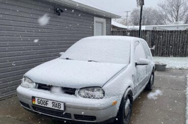 C4 Sawblade wheels on Mk4 Golf