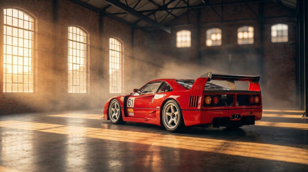 Ferrari F40 LM [4096×2304][AI enhanced]