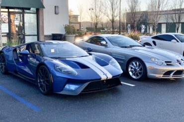 Ford GT & SLR McLaren. Great pairing [2736x1652]