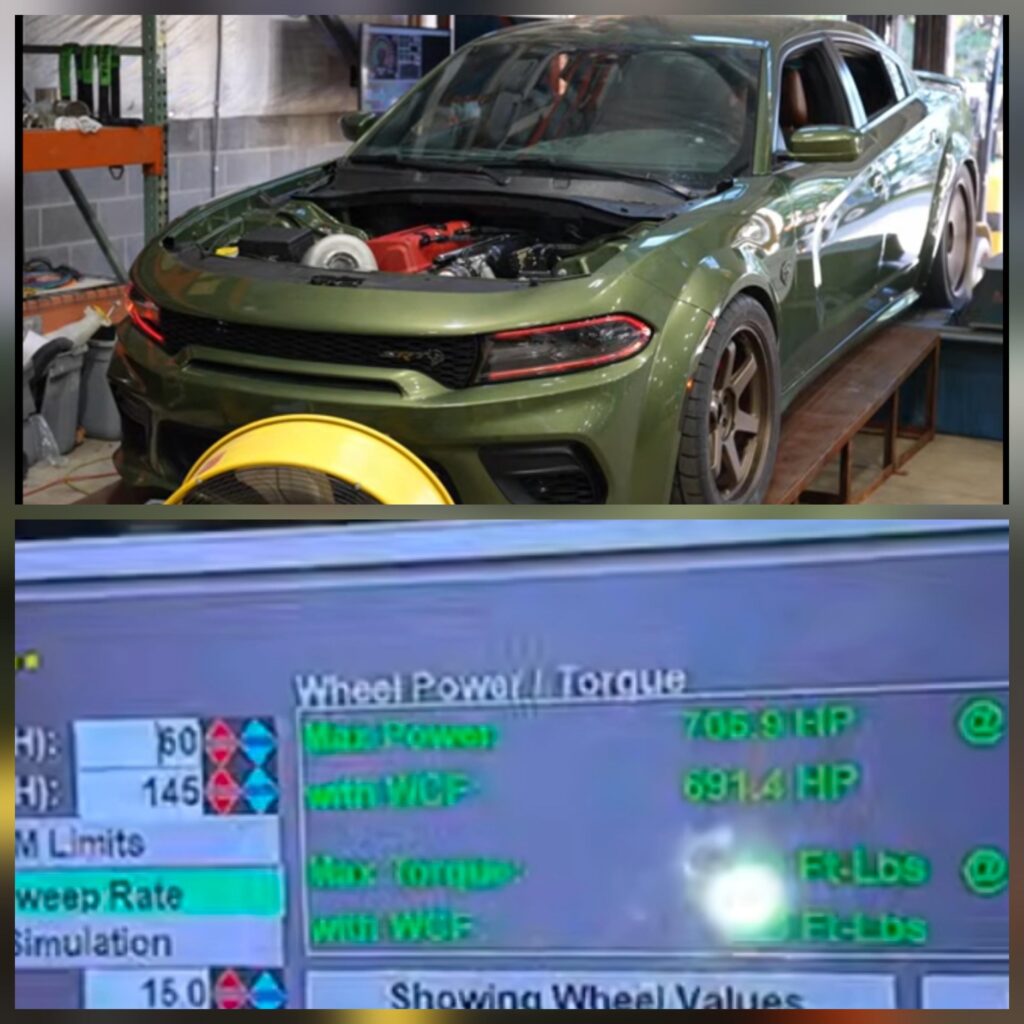 In case you haven't seen, ScrapLifeLee's Honda K-Series swapped Hellcat Charger now runs, and dynos at a higher whp than the original supercharged V8