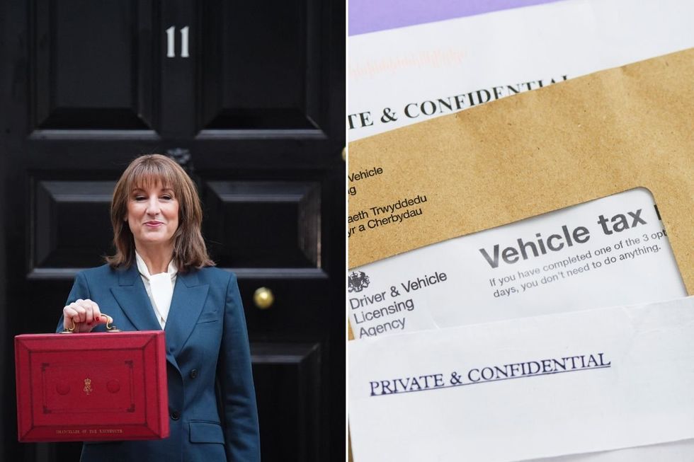 Rachel Reeves and a vehicle tax letter