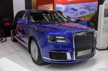 Aurus Senat Hydrogen equipped with a three-motor electric powertrain producing 1,020 hp. The car accelerates from 0 to 100 km/h in less than four seconds and has a top speed of 240 km/h. Currently, the vehicle is only a prototype. The tentative start date for serial production is 2029.