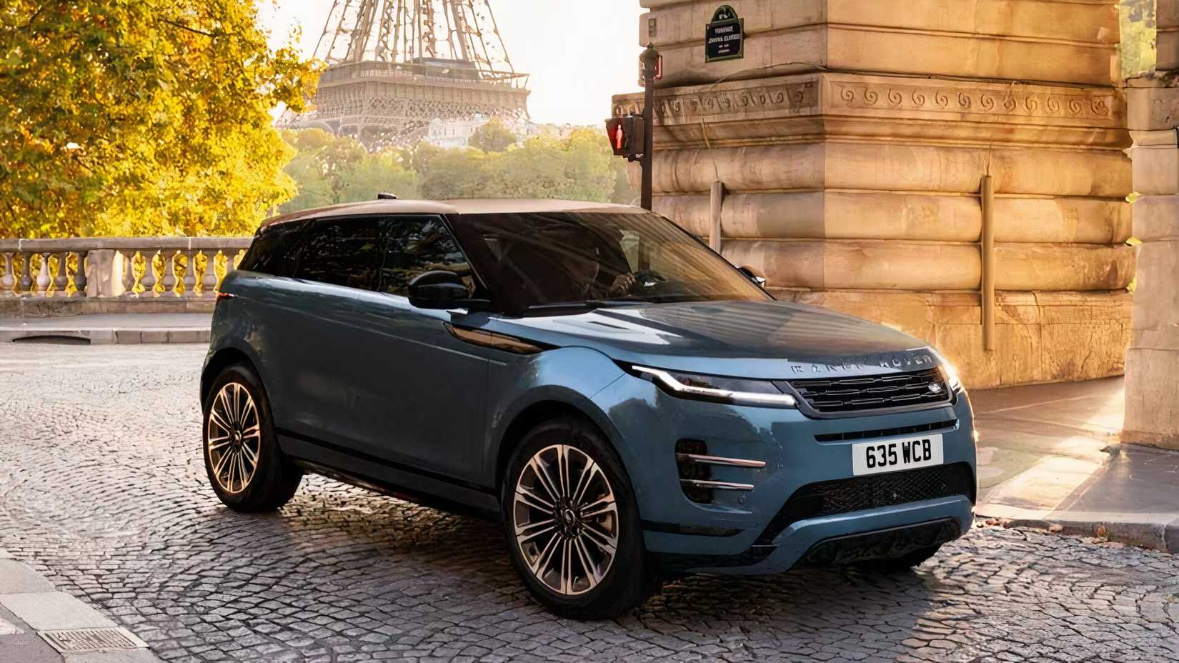 2025 Land Rover Range Rover Evoque Front Angle View