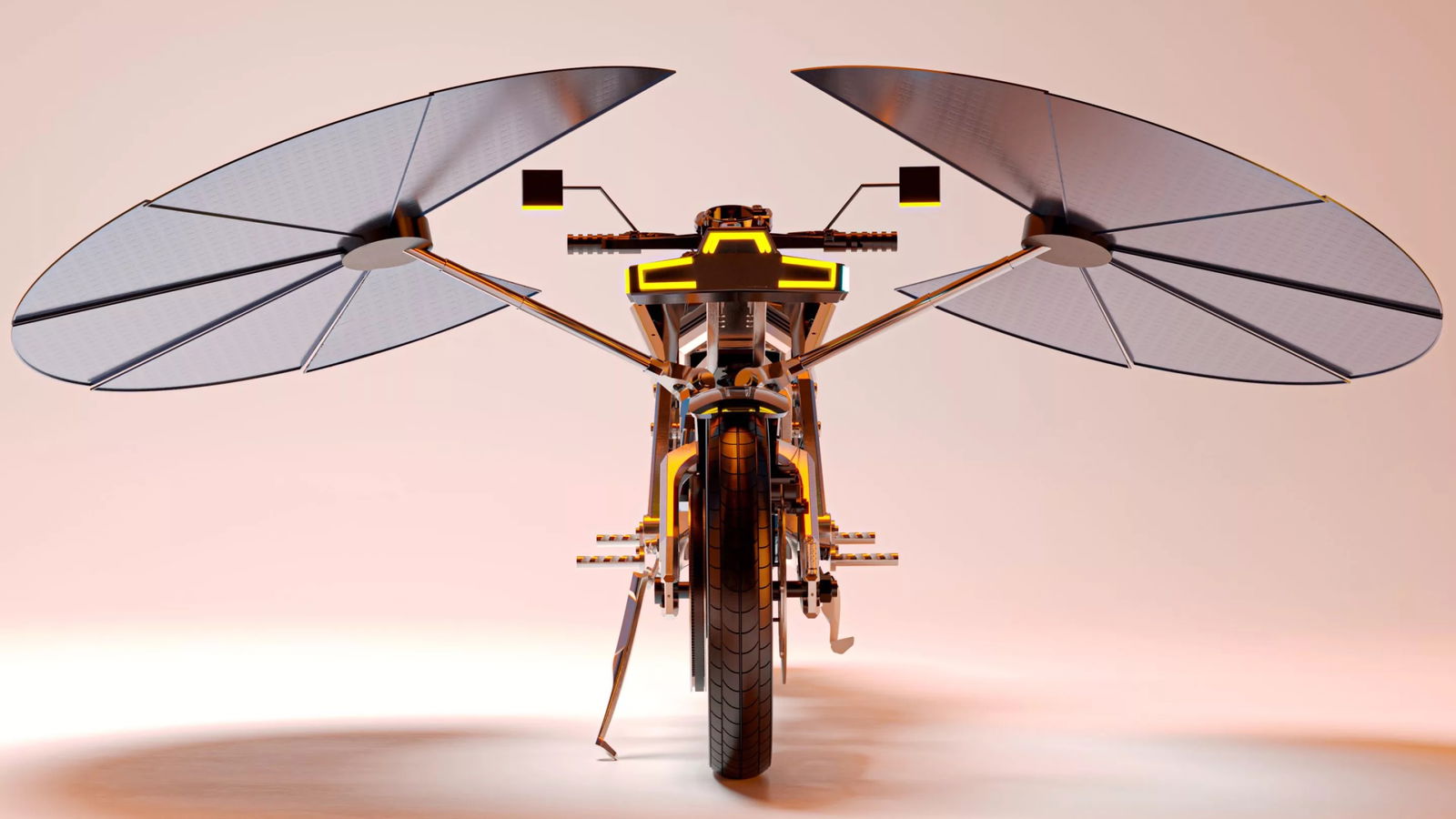 The SOLARIS solar-powered motorcycle