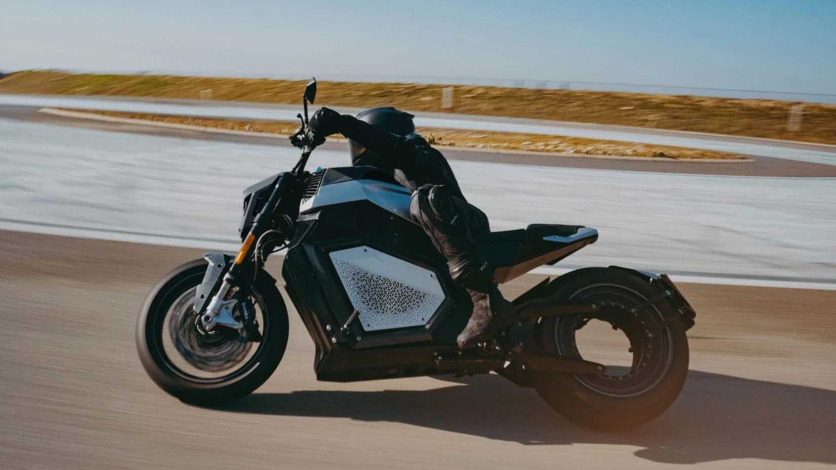 Black Verge TS Ultra electric motorcycle