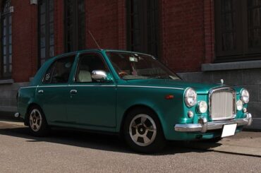 Copel Bonito & Fresco . Two Nissan March conversions inspired by the Vanden Plas Princess 1300.