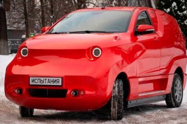 Meet the "Amber" a Russian EV prototype, apparently it was planned for production for 2025