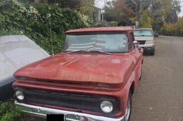 My 63 C10 stepside getting body work done.