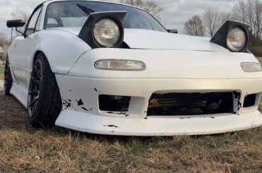 Drift fitment on my 1990 Miata