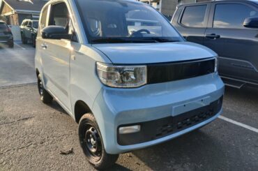 Wuling Mini EVabandoned California parking lot