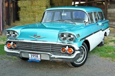 Shining like a Diamond;  1958 Chevrolet Yeoman Wagon 283ci