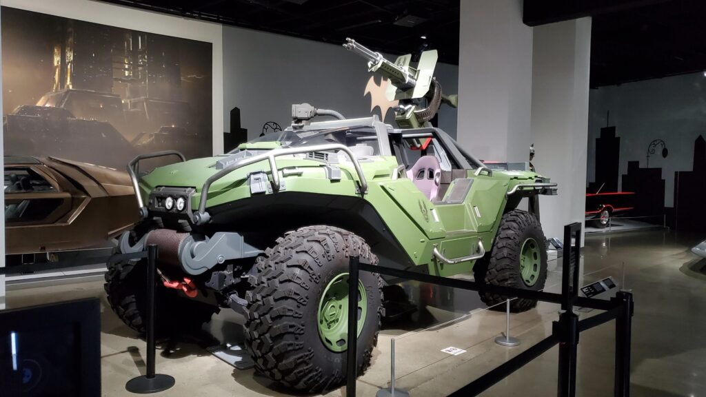 A show car based on the fictional M12 Warthog