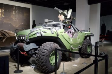 A show car based on the fictional M12 Warthog