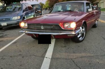 My 1966 Ford Thunderbird with a 390 motor.