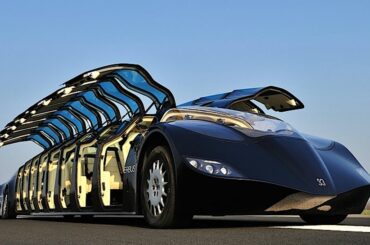 The "Super Bus" a project lasting from 2006 to 2020, it carried 23 passengers and was all electric with a speed of 160 miles per hour