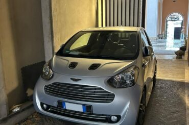 [Aston Martin Cygnet] spotted in Rome