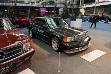 [1990 Mercedes-Benz 190 E - EVO II] at Autoworld in Brussels