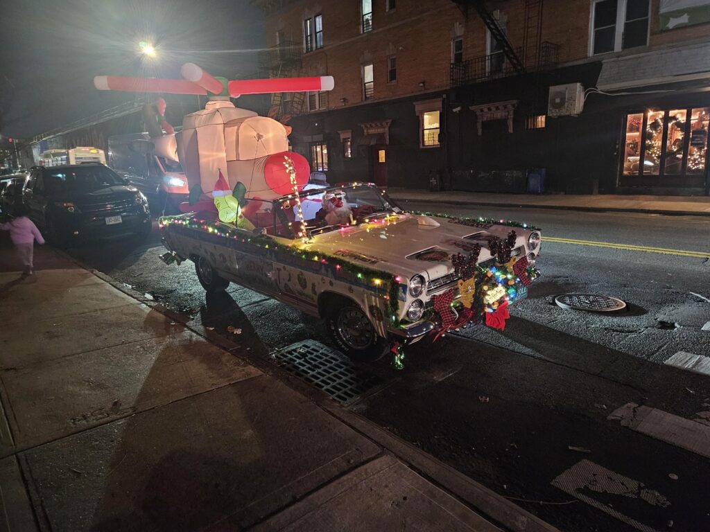 The official car of Christmas