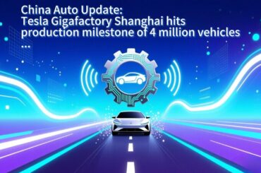 Gasgoo Daily: Tesla Gigafactory Shanghai hits production milestone of 4 million vehicles