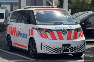 Interesting [Police VW ID Buzz] Geneva, Switzerland