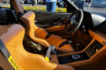 Carbon buckets, Brembos, and forged magnesium wheels on this 348 ts Ferrari