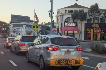 Ford C-Max with OVERSIZE LOAD, the official car of?