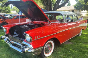 1957 Chevrolet Belair - Lindsey's Choice Award - Auburn's 4th of July Car Show - Auburn Washington