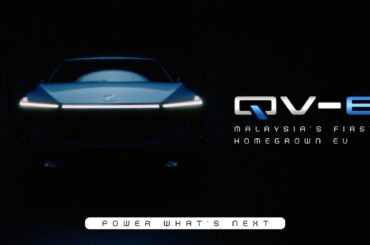 Malaysia’s First Homegrown EV. QV-E