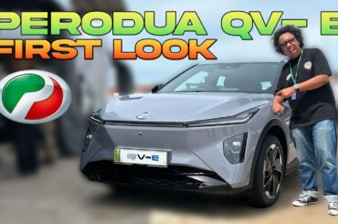 Perodua QV-E First Look: Priced at only RM80k but battery not included?