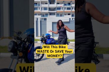 My Experience With A Fully Electric Motorcycle In Nigeria- Spiro Elon 450 M1 Review #shorts