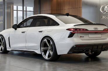 New 2027 Audi RS6 Sedan - V8 plug-in hybrid monster that's better than the BMW M5