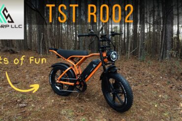 $699 Best Moped-style Electric Bike (Mega Sale) TST R002