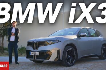 NEW BMW iX3 - 500 mile electric SUV driven | What Car?