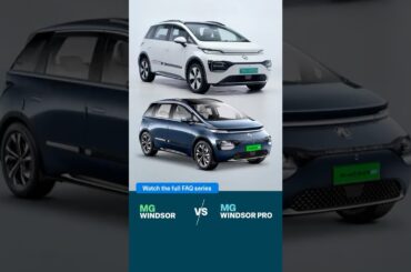 Get the Windsor Pro electric instead? | MG Windsor EV 2025 FAQ #09