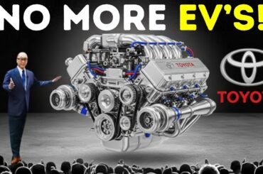 TOYOTA CEO Says NEW WATER ENGINE Will END Electric Cars!