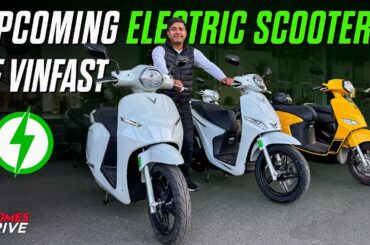 Vinfast Upcoming Electric Scooters | Klara Neo, Evo Grand, Vero X, Vento S & More | Times Drive