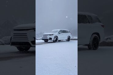 Room for six full-size passions no matter the season. The AWD #LexusTX is real. The seasons are #AI.