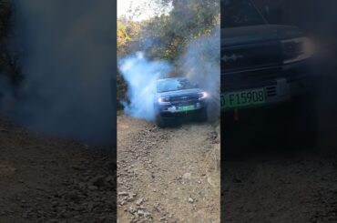 BYD Ti7 plug-in hybrid SUV off-road #car #offroad #byd