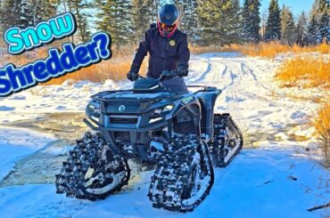 Electric Outlander on Apache Backcountry Tracks